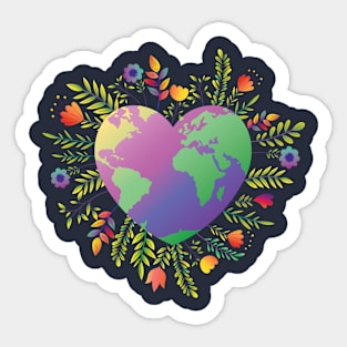 World Peace Tshirt Sticker